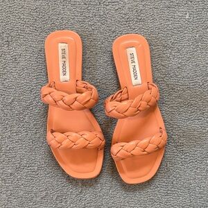 Steve Madden Women's Sandals in Vibrant Orange